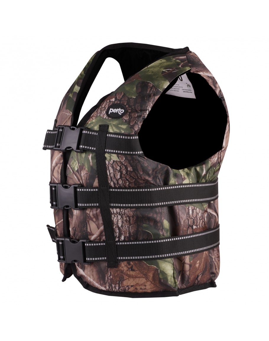 Жилет страхувальний PERTO Camo forest 50-70
