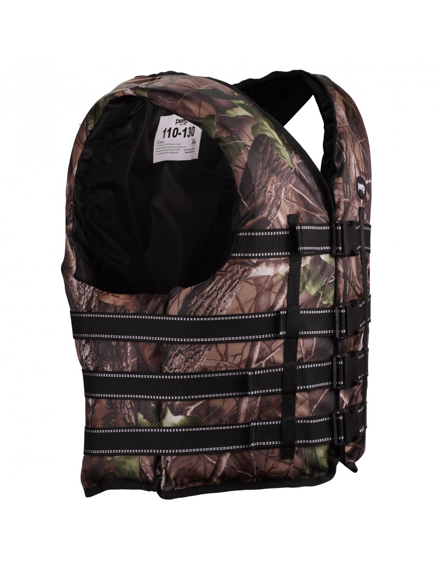Жилет страхувальний PERTO Camo forest 110-130