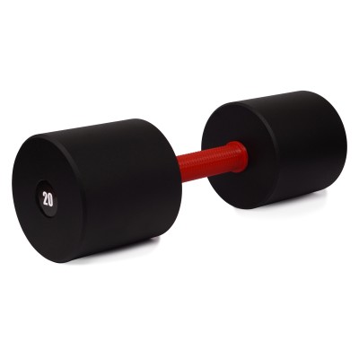 Гантель цільна PERTO Black 20.0 кг D120