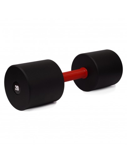 Гантель цільна PERTO Black 20.0 кг D120