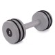 Гантель цільна PERTO Gray 5.0 кг D90