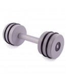 Гантель цільна PERTO Gray 6.0 кг D90