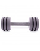 Гантель цільна PERTO Gray 6.0 кг D90