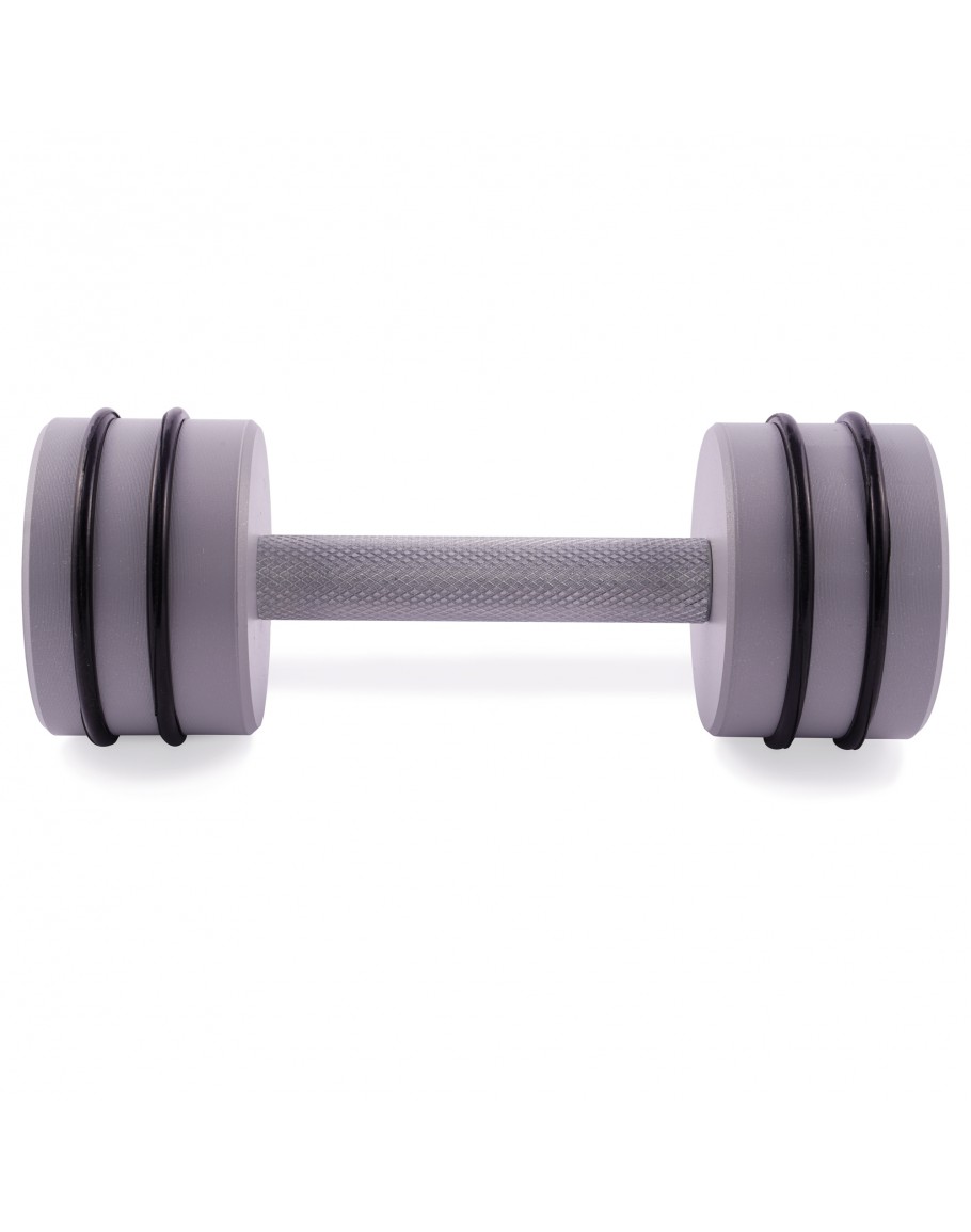 Гантель цільна PERTO Gray 6.0 кг D90