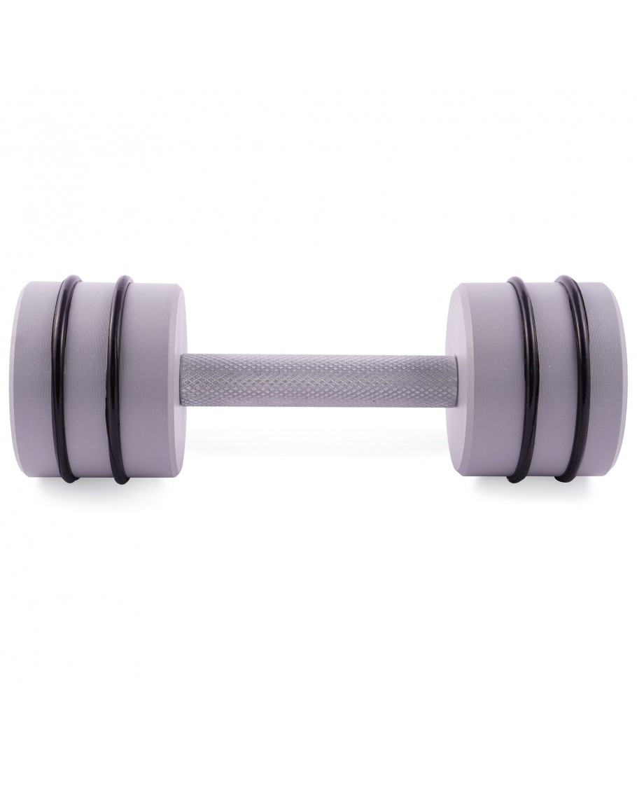 Гантель цільна PERTO Gray 7.0 кг D90