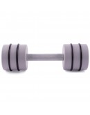 Гантель цільна PERTO Gray 8.0 кг D90