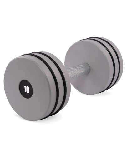 Гантель цільна PERTO Gray 10.0 кг D120