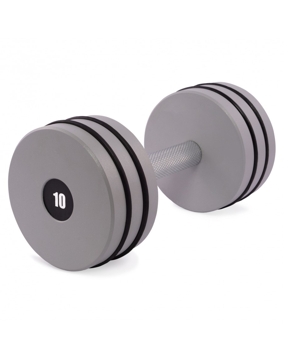 Гантель цільна PERTO Gray 10.0 кг D120