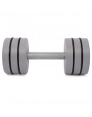 Гантель цільна PERTO Gray 12.5 кг D120