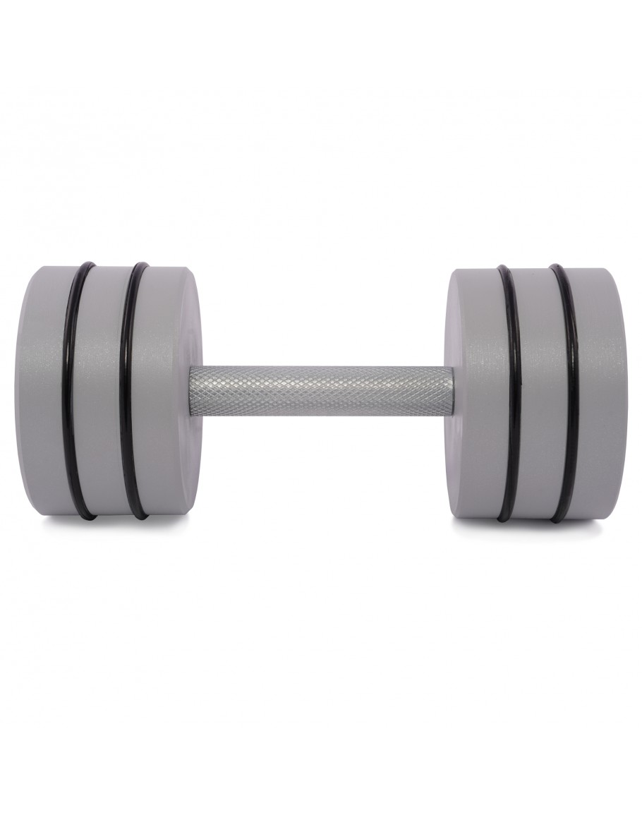 Гантель цільна PERTO Gray 12.5 кг D120