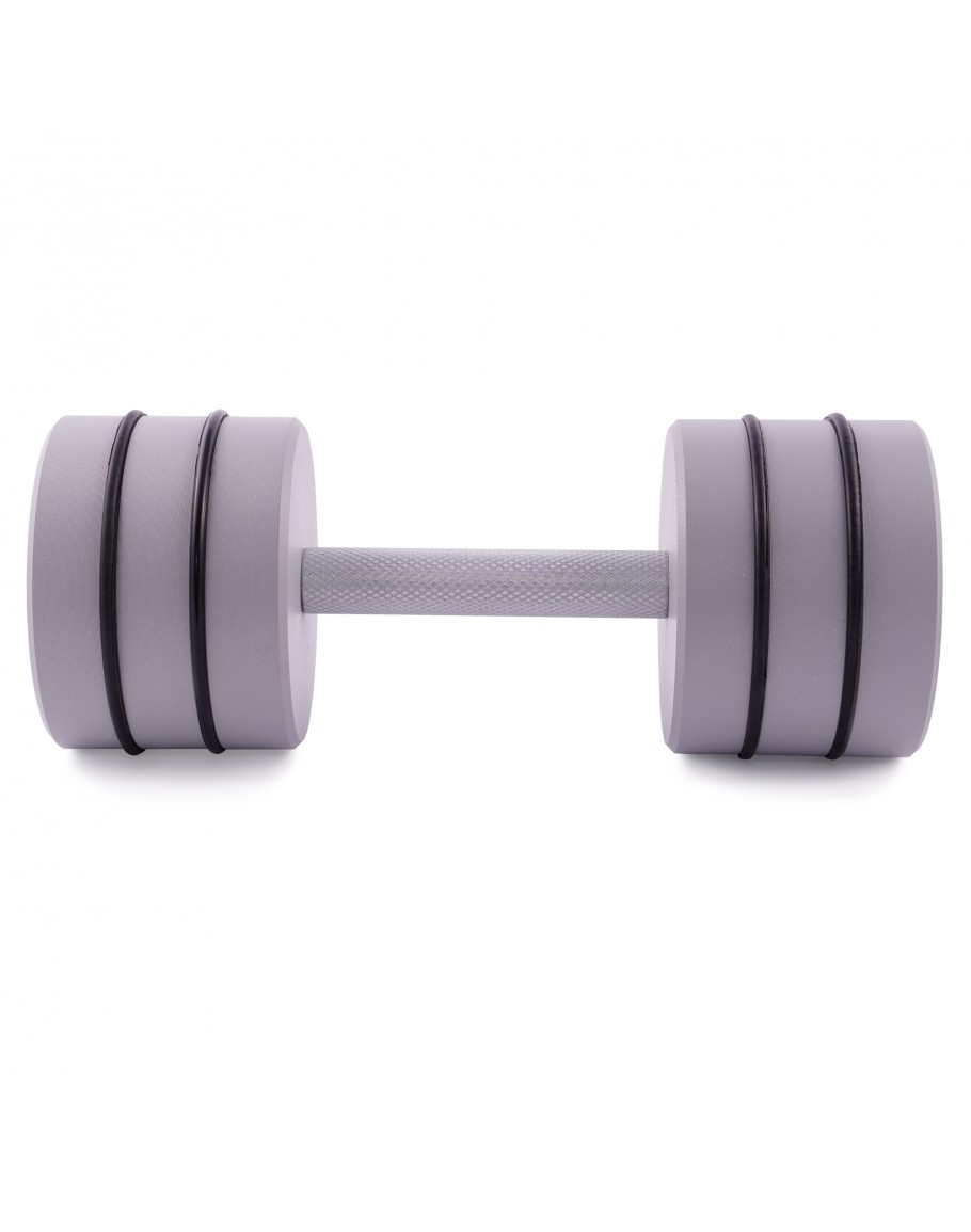 Гантель цільна PERTO Gray 15.0 кг D120