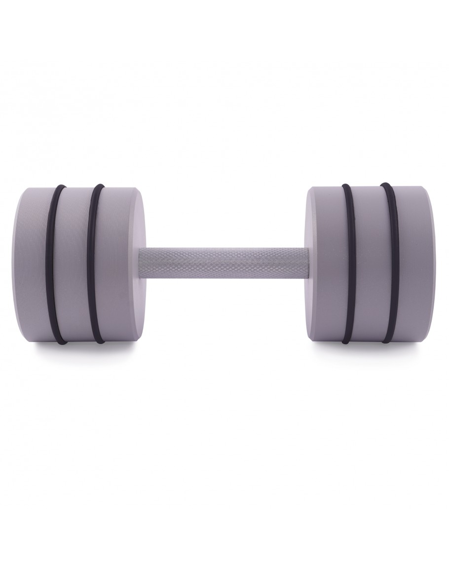 Гантель цільна PERTO Gray 17.5 кг D120