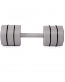 Гантель цільна PERTO Gray 20.0 кг D120