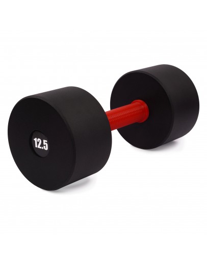 Гантель цільна PERTO Black 12.5 кг D120