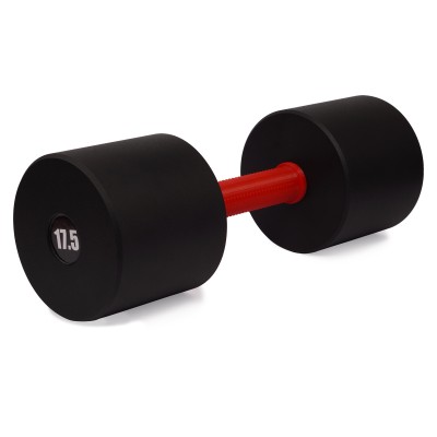 Гантель цільна PERTO Black 17.5 кг D120