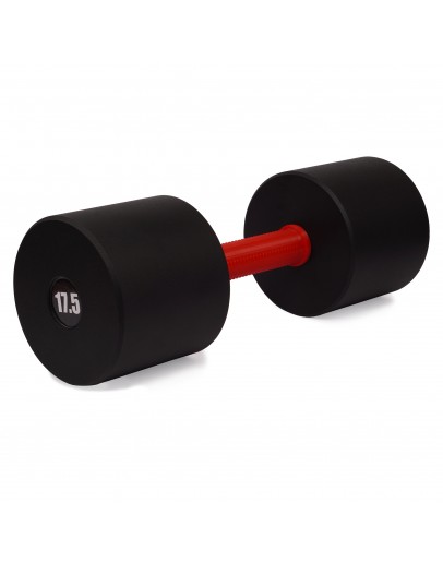 Гантель цільна PERTO Black 17.5 кг D120