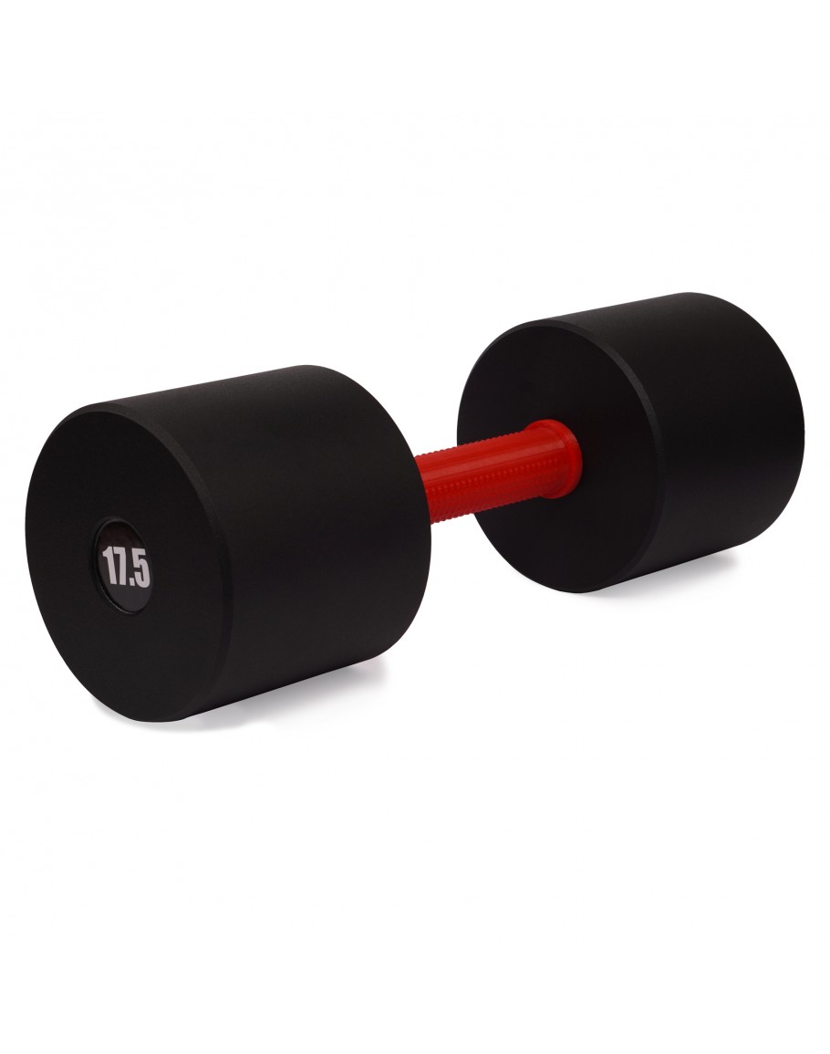 Гантель цільна PERTO Black 17.5 кг D120