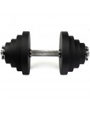 Гантель набірна PERTO Black 23.5 кг