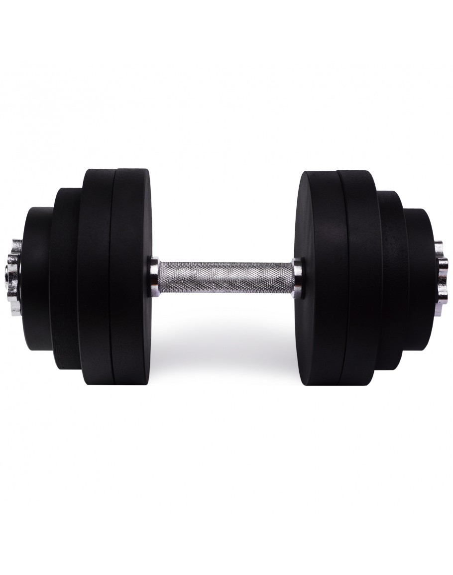 Гантель набірна PERTO Black 31.5 кг