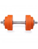 Гантель набірна PERTO Orange 17.5 кг