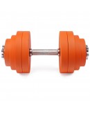 Гантель набірна PERTO Orange 31.5 кг