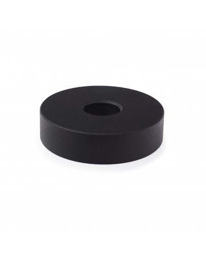 Диск для гантелі PERTO Black 1.0 кг