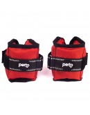 Обважнювачі для рук PERTO Red 2 шт по 0.25 кг