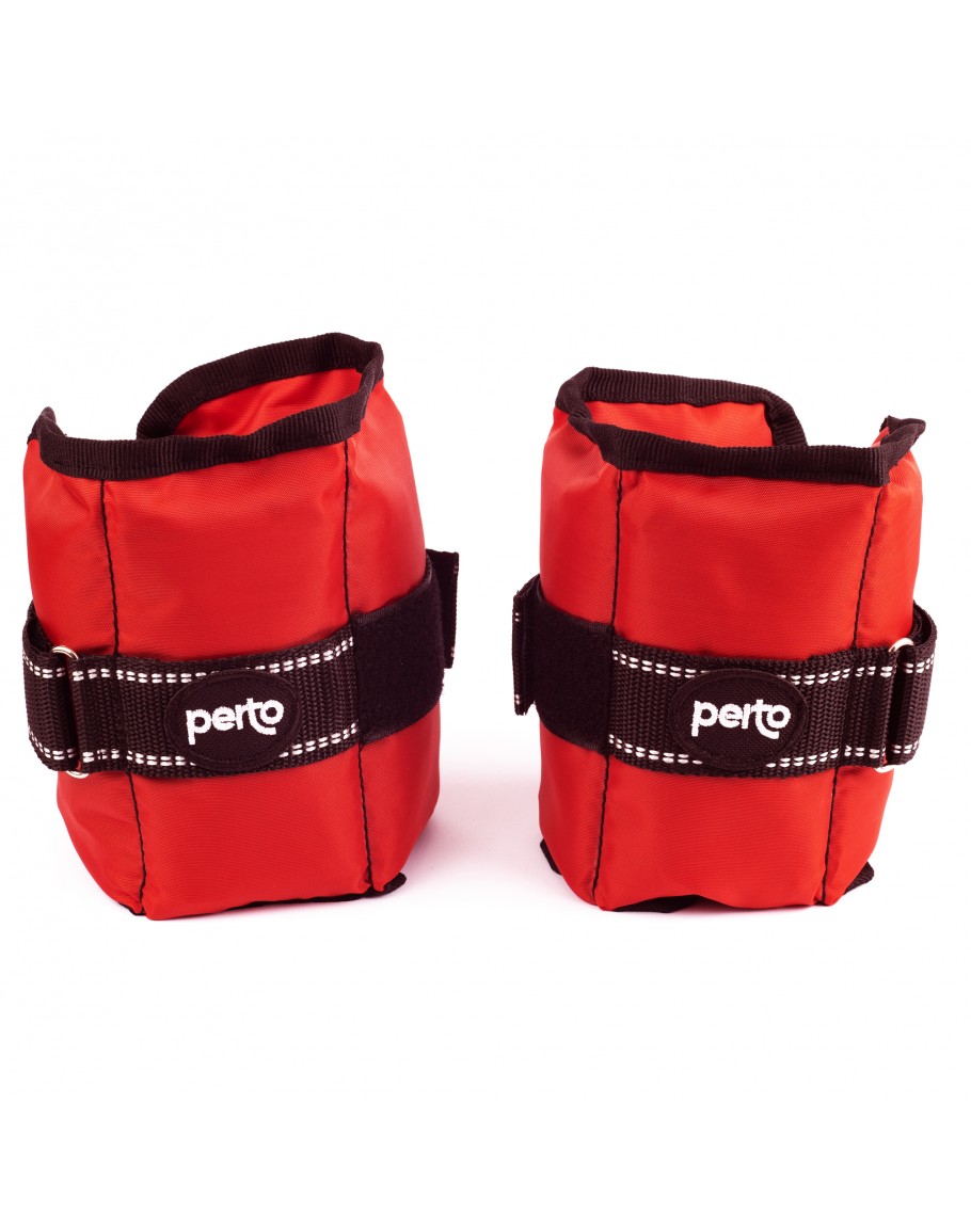 Обважнювачі для рук PERTO Red 2 шт по 1.0 кг