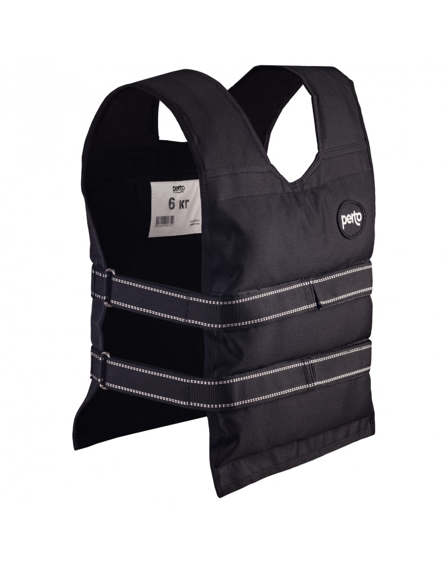 Жилет обважнювач PERTO Black 6 кг
