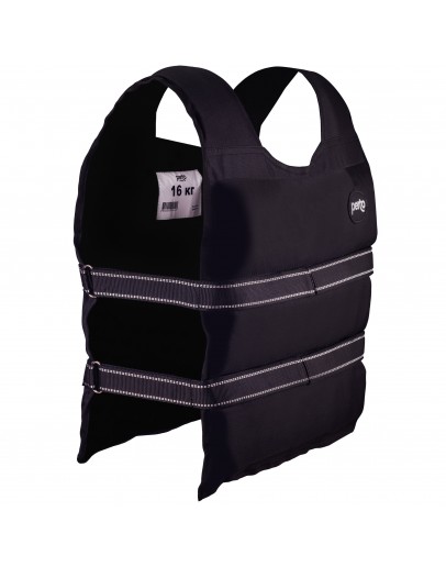 Жилет обважнювач PERTO Black 16 кг