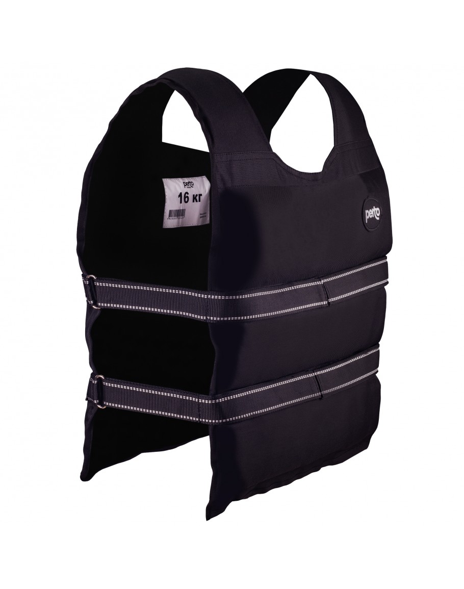 Жилет обважнювач PERTO Black 16 кг