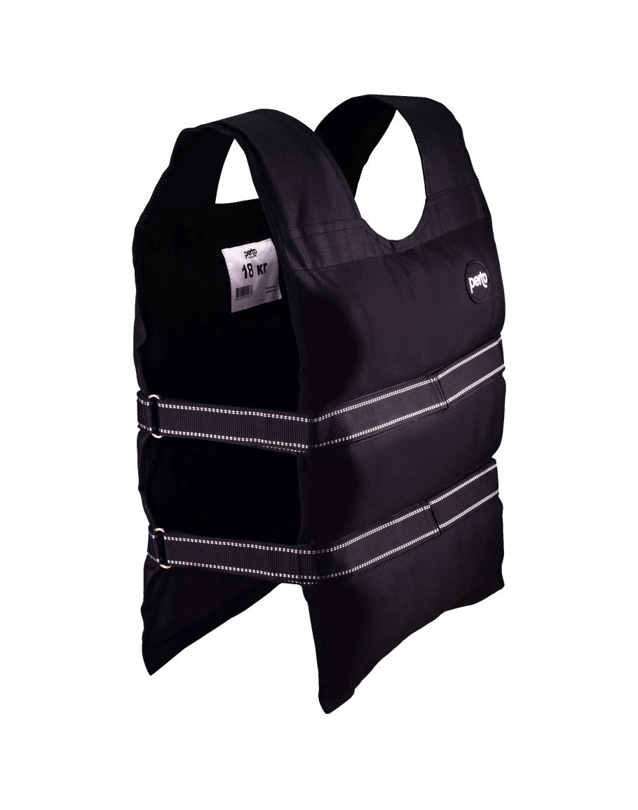 Жилет обважнювач PERTO Black 18 кг